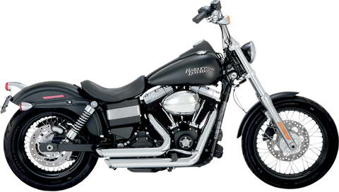 VANCE & HINES Shortshots Staggered Exhaust System - Chrome 17227