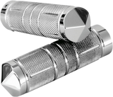 ACCUTRONIX Grips - Knurled - Diamond - TBW - Chrome GR101-SKIC